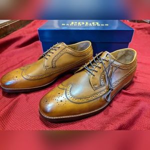 Tan Burnished Claf Dress Shoe Men